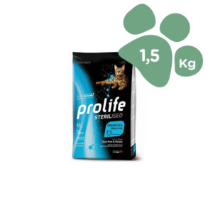 Foto principale Cibo per Gatti Sterilizzati Prolife Sterilised Gusto Sogliola e Patate 1,5kg