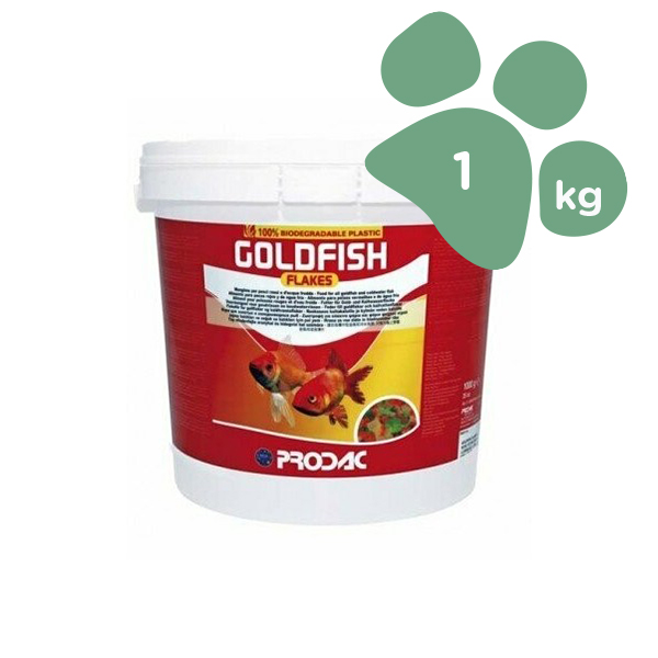Foto principale Mangime per Pesci Rossi PRODAC Goldfish Flakes Gusto Cereali 1kg