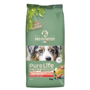 Foto principale Crocchette per Cani Adulti Pro-Nutrition Flatazor Pure Life Taglia Media Gusto Salmone 12kg