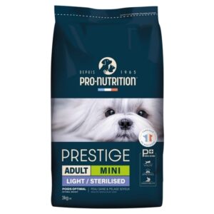 Foto principale Crocchette per Cani Adulti Sterilizzati o Sovrappeso Pro-Nutrition Flatazor Prestige Mini Light/Sterilised Taglia Piccola 3kg