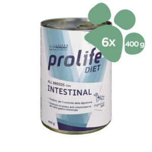 Foto principale Cibo Umido per Cani con Problemi Intestinali Prolife Intestinal Gusto Pollo e Agnello 6x400gr