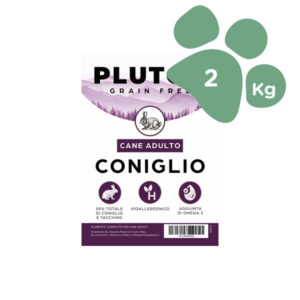 Foto principale Crocchette per Cani Adulti Pluton Grain Free Gusto Coniglio 2kg