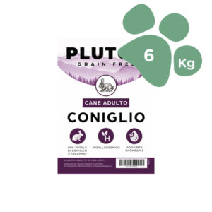 Foto principale Crocchette per Cani Adulti Pluton Grain Free Gusto Coniglio 6kg