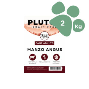 Foto principale Crocchette per Cani Adulti Pluton Grain Free Gusto Manzo Angus 2kg