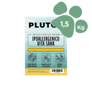 Foto principale Crocchette per Cani Adulti Pluton Grain Free Ipoallergenico Vita Sana 1,5kg